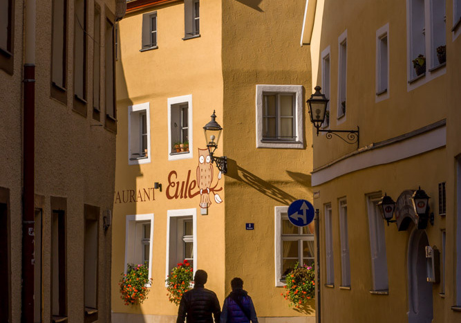 Unterwegs zum Bayreuther Traditionsrestaurant Eule