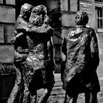 DEFOTO Bayreuth Dirk E. Ellmer. Bronze Skulptur Historisches Museum Bayreuth