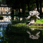 Spiegelungen und Schattenspiele im Hofgarten von Bayreuth